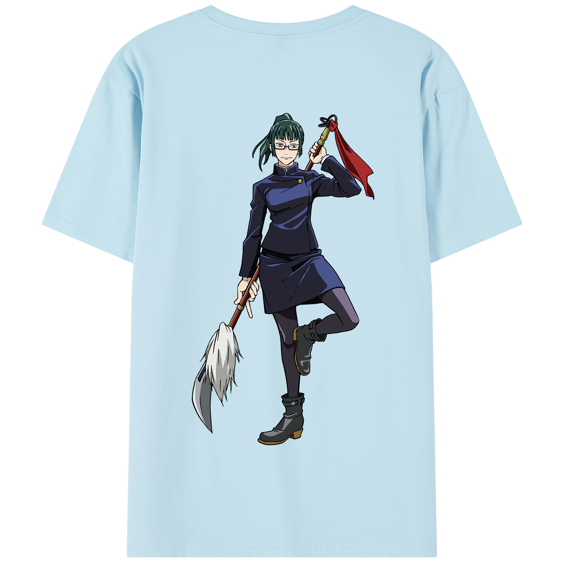 （画像用） 呪術廻戦 Jujutsu Kaisen 綿100％半袖Tシャツ（背面プリント）